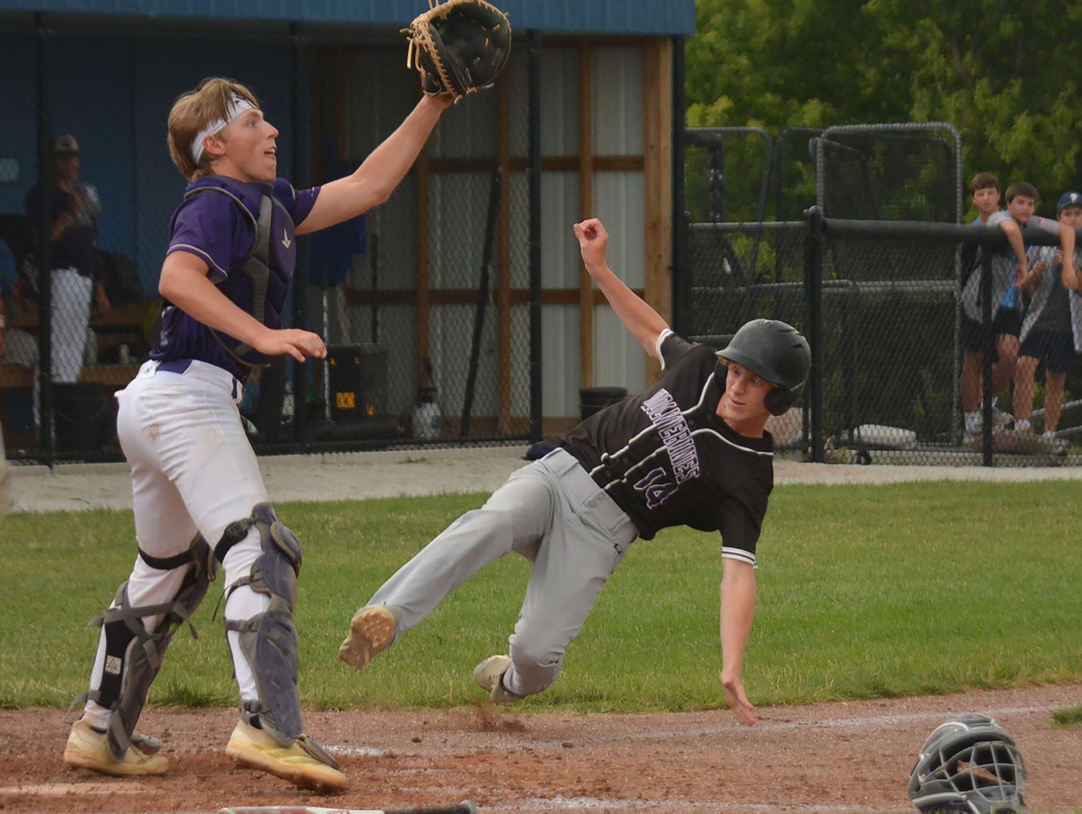 Wildcats deliver 14 Ks, end Wolverines' season